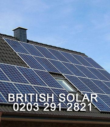 British Solar in roof slate panels